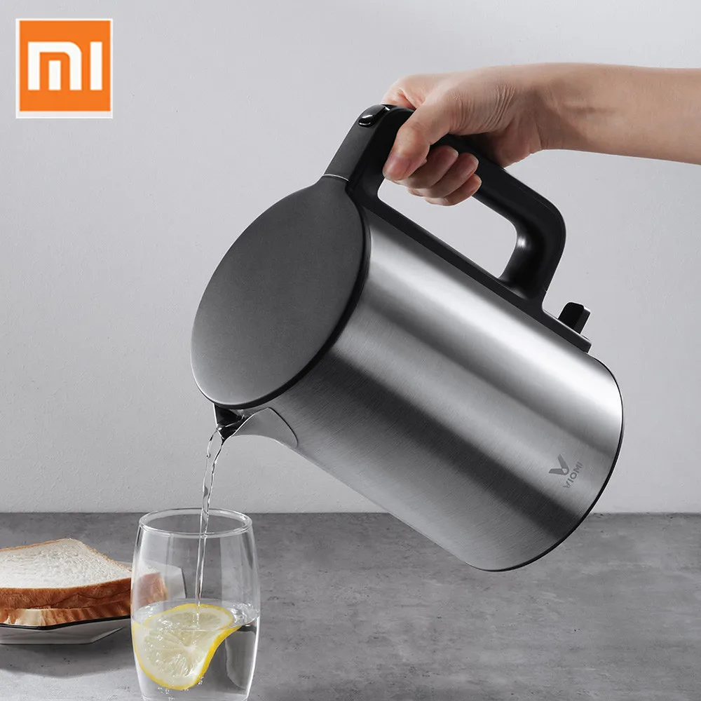 Xiaomi Viomi Электрический чайник 304 л большой емкости из нержавеющей стали домашний Автоматическое отключение