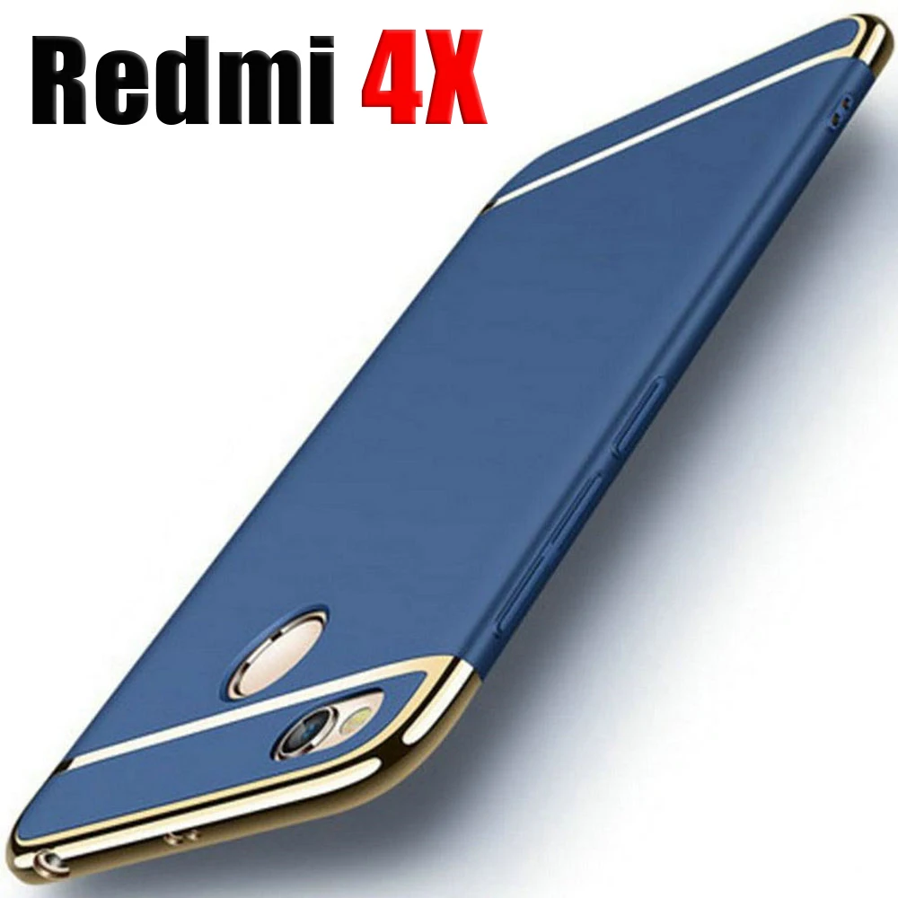 Чехол на ksiomi redmi 4 x для xiaomi 4x, силиконовый чехол s xiomi xiami, Роскошный чехол xaomi bumper x4, тонкий Чехол-книжка 5,0'