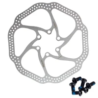 160mm cycling bicycle mtb mountain bike stainless steel brake disc rotor 6 bolts