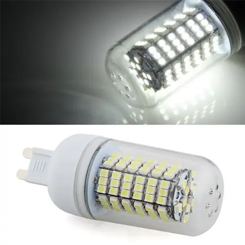 4 X G9 7 Вт 120 светодиодный 3528 SMD Lmpara Bombilla Foco 6500 K Luz Blanco AC 220 V 400LM