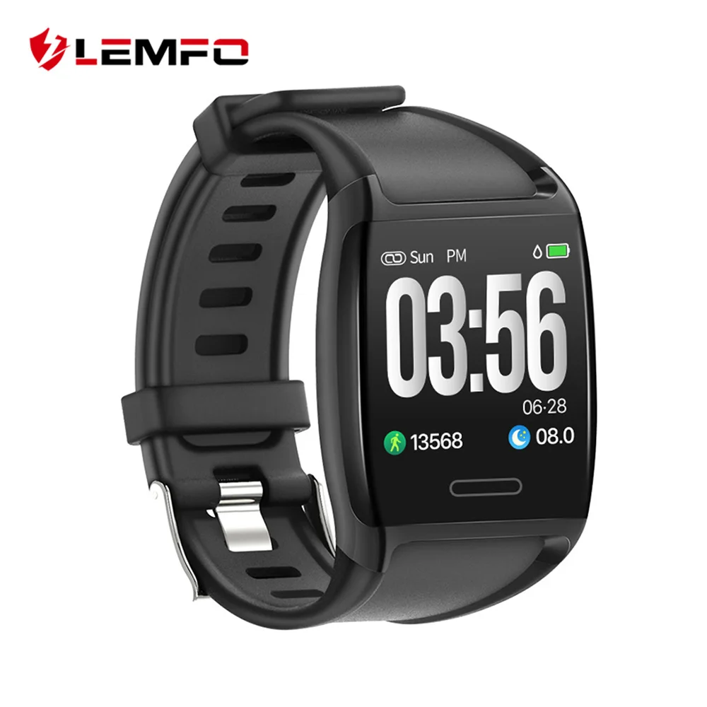 LEMFO V2 1 3 дюймов умный фитнес браслет IP67 водонепроницаемый трекер пульсометр