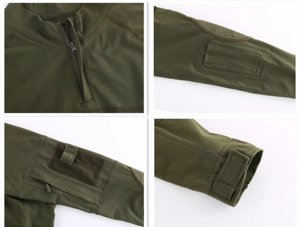 Военная Униформа Стиль Единая боевая рубашка Для мужчин спецназовские ботинки