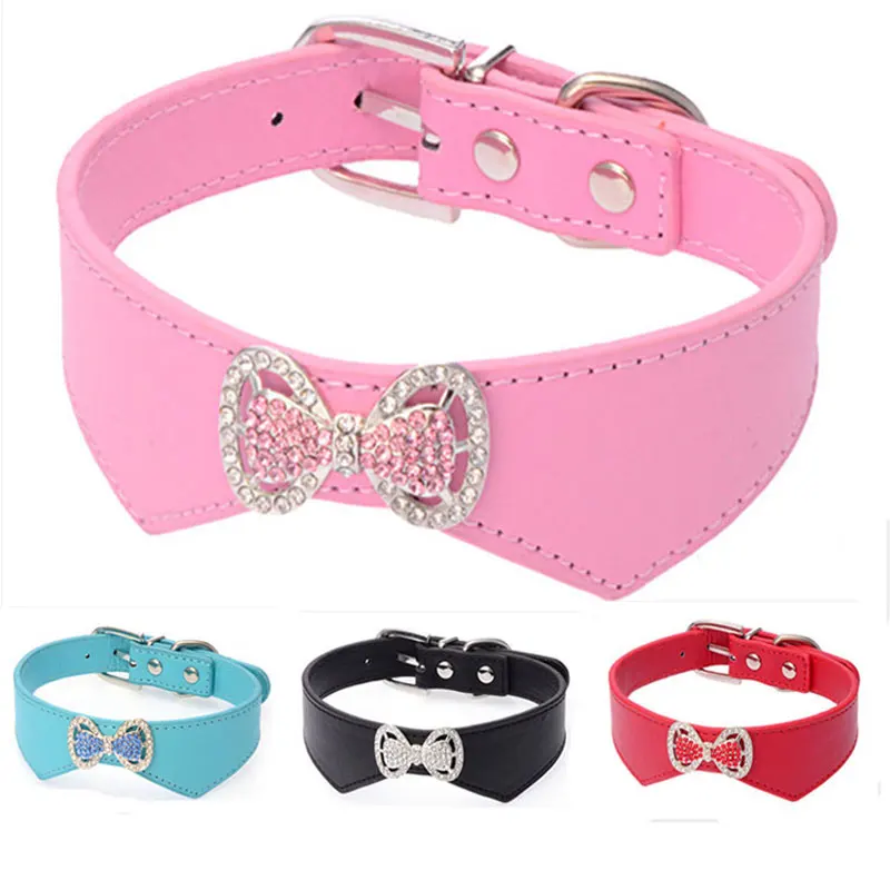 Ошейник из искусственной кожи для домашних животных 1 шт.|collar bling|dog collar blingdog necklace |
