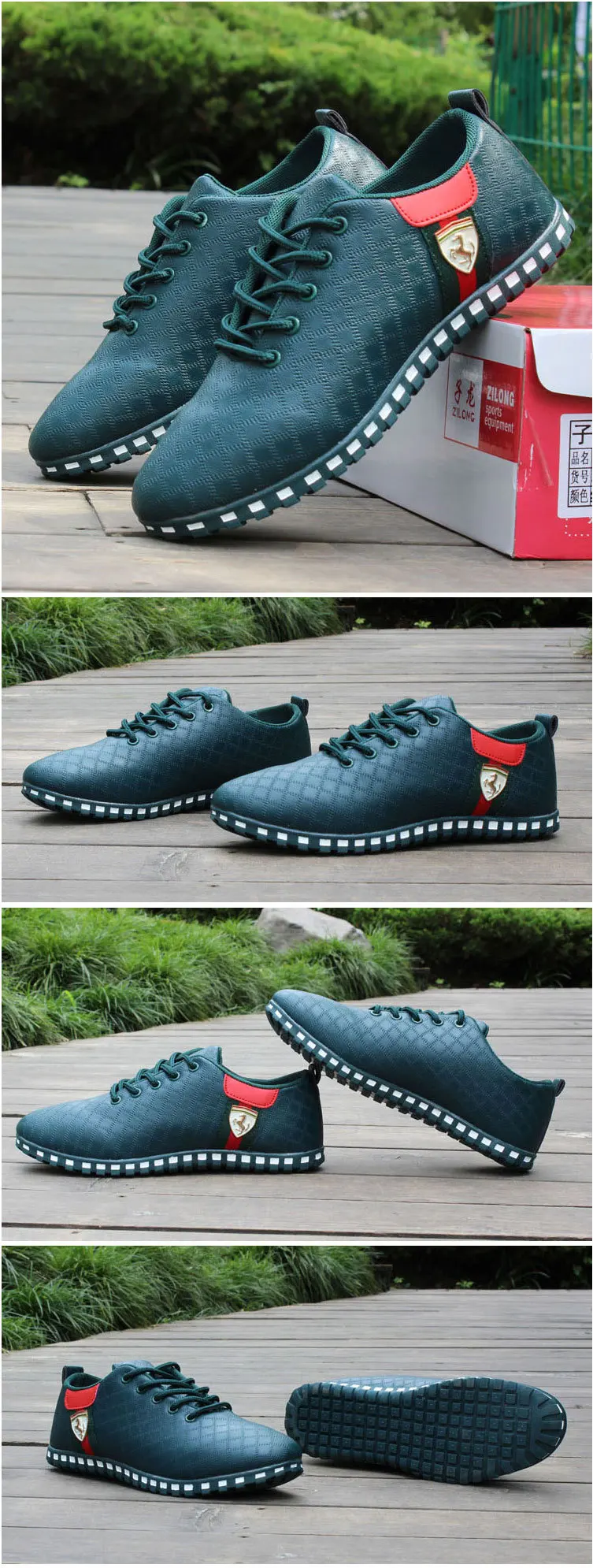 Sycatree Male Leather Casual Shoes for Men Canvas Shoes Outdoor Sneakers Air Mesh Flats Breathable Brand Shoes Plus Size 46