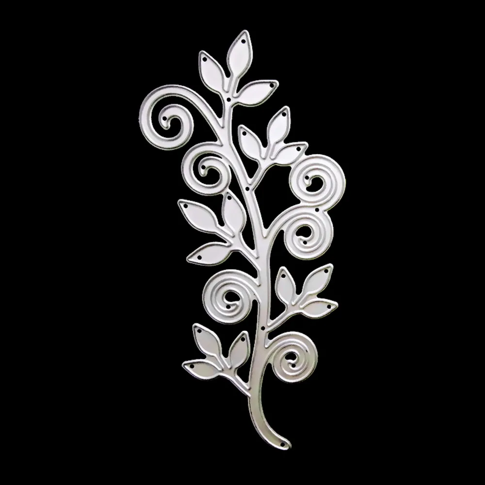 Металлические трафареты из углеродистой стали с красивым цветочным тиснением