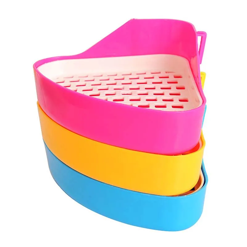 Поддон для туалета хорька зайца Hi пластиковый поддон морской свинки 3 цвета | Дом