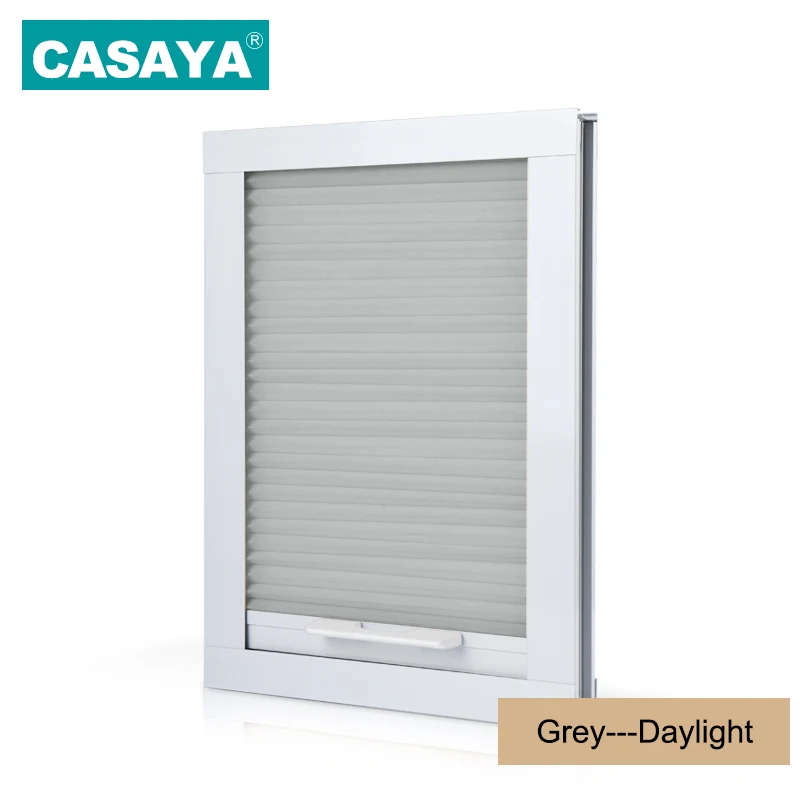 Daylight Grey Подгонянный размер крыша Skylight сотовые жалюзи дневной свет/Затемненные окна сотовые жалюзи для крыши 16 цветов - Цвет: Daylight Grey