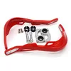 Red Мотоцикл для мотокросса 22 7/" 22 мм 28 11/8'' 28 мм Fat Bar Pro ручная защита руля защита рук Защита грязи питбайк - Цвет: Red