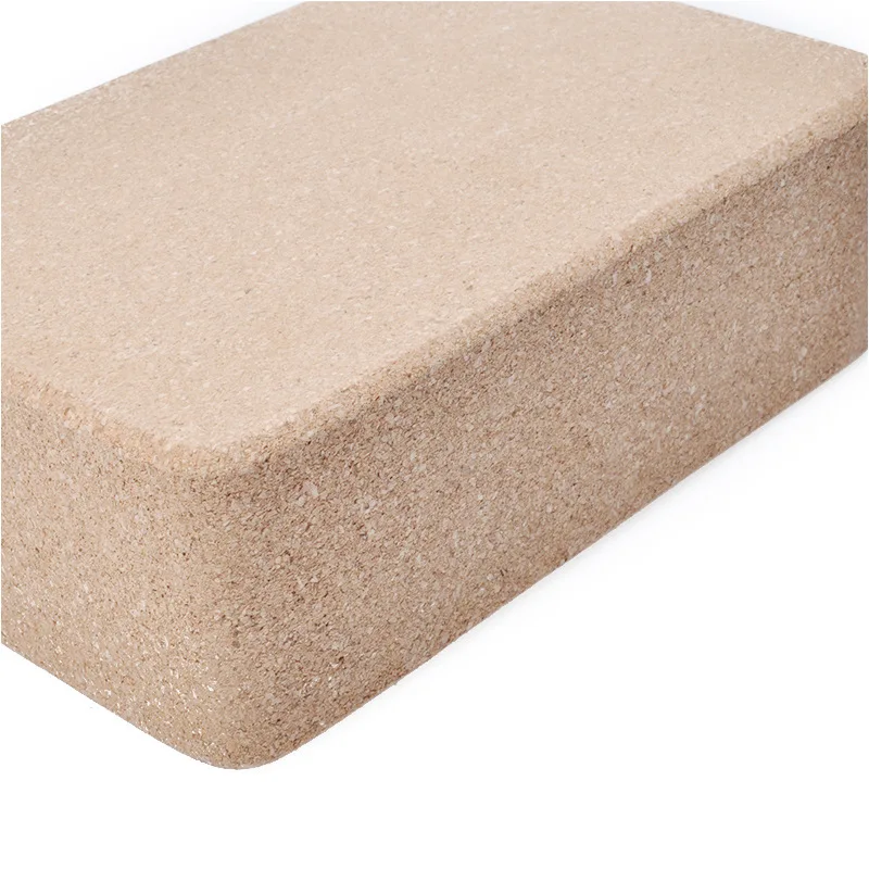 Блоки для йоги из пробки высокой плотности с защитой окружающей среды блоки