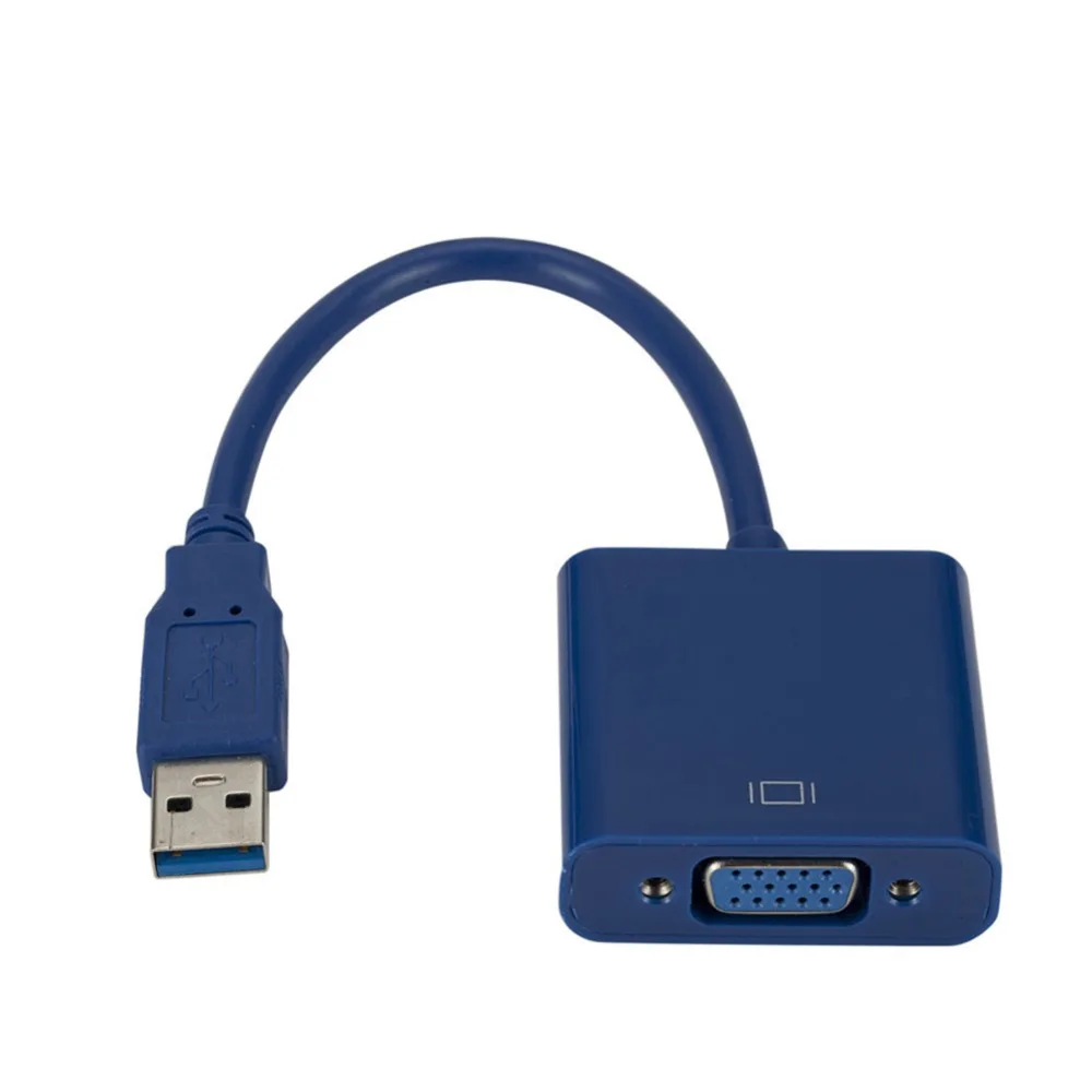 ECos USB 3 0 адаптер VGA внешняя видеокарта Co внешний графическая карта Video Converter для