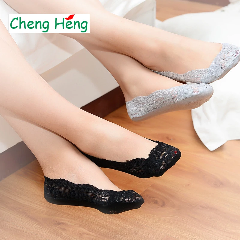 Новинка дышащие весенне летние невидимые женские носки из хлопка и бамбукового