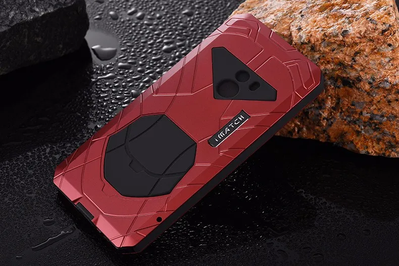 Роскошный уличный IMATCH для Xiaomi mi 9 mi x 2 2S спортивный армейский Тактический противоударный водонепроницаемый металлический и силиконовый чехол для телефона