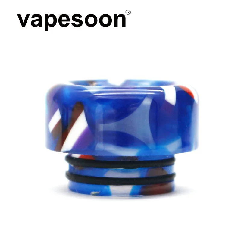 

Authentic VapeSoon 810 Resin Drip Tip Flag Style Suit For TFV8 BIG BABY IJUTS 3 Kit TFV12 Prince Diamond etc