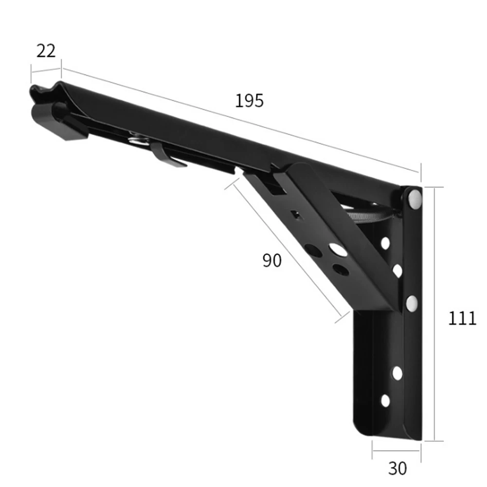 ➾st' нержавеющая сталь настенное крепление треугольная полка для хранения