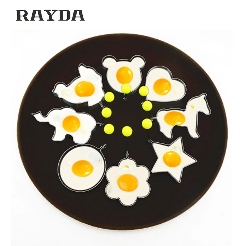 1 шт. Нержавеющая сталь Яйцо Блин производитель яйцо плесень Пособия по