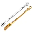 Металлическая мини-ложка для лекарств в бутылке для использования френера для мороженого для табака микро-тюнинг Лопата курительные аксессуары