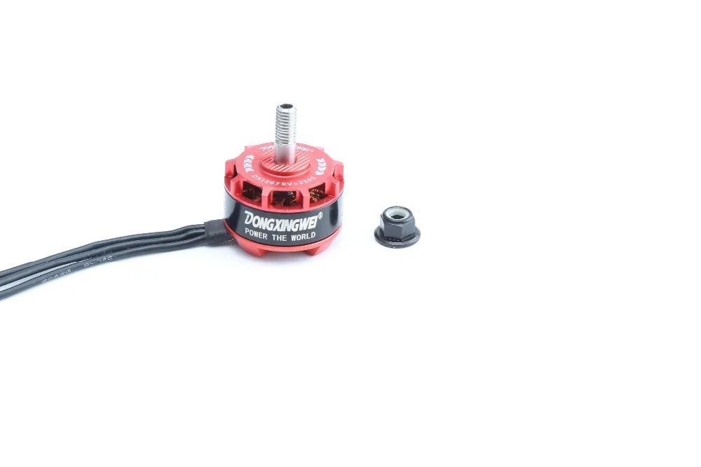 

DONGXINGWEI 2307 DX2307 2200KV 2-5S Brushless Motor For X220 250 280 300 RC Drone FPV Racing