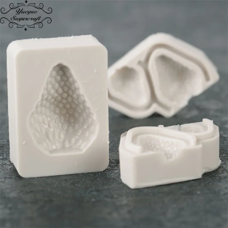 Yueyue Sugarcraft клубника силиконовая форма для торта помадка украшения инструменты