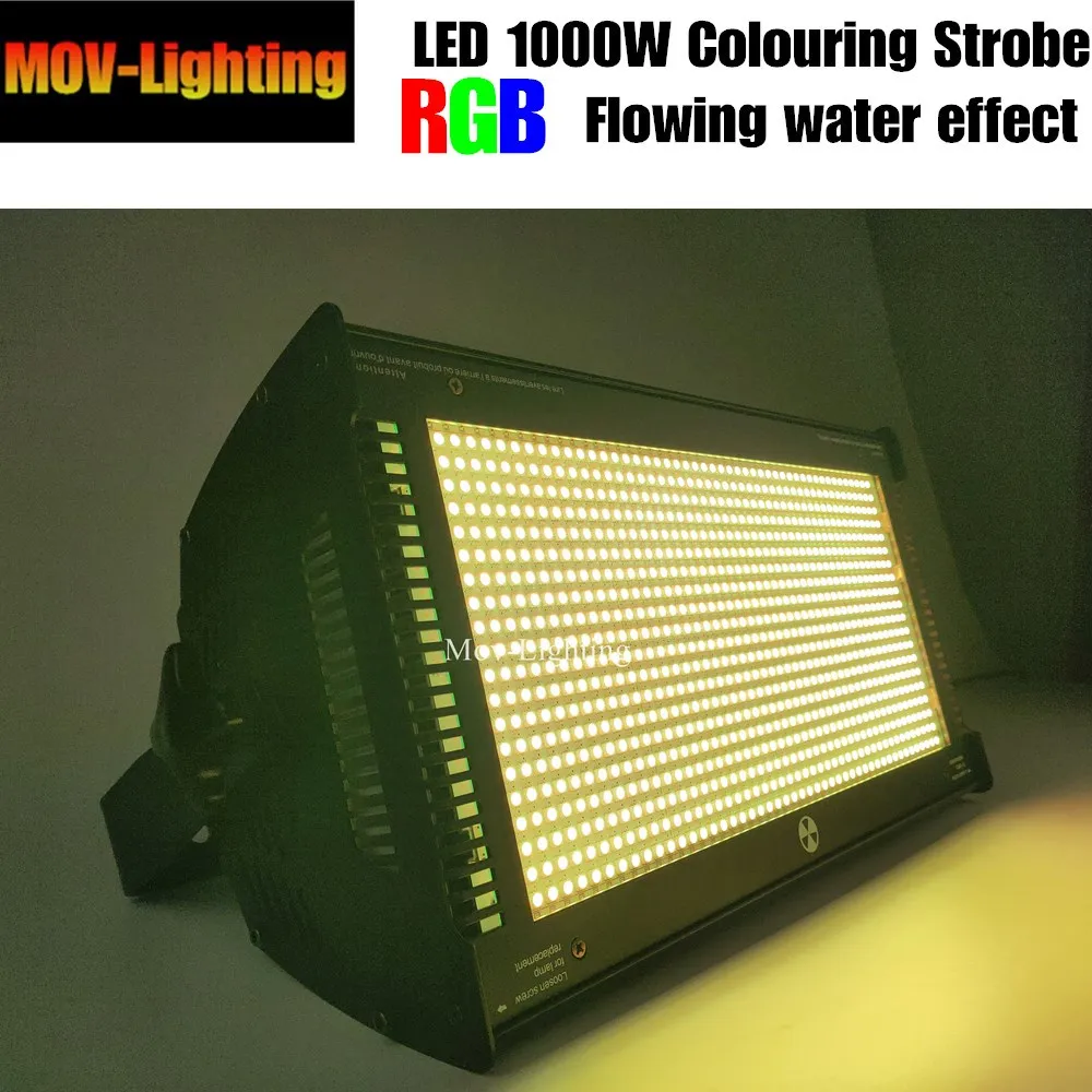 1000 Вт светодиодная вспышка портативный RGB Стробоскоп для сцены|Эффект освещения
