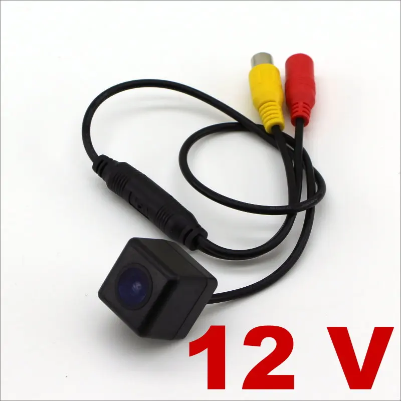 12V Liislee для Mazda 3 Mazda 3 Axela Sedan BM~ Автомобильная камера заднего вида/подключите заводской экран/адаптер RCA - Название цвета: 12V