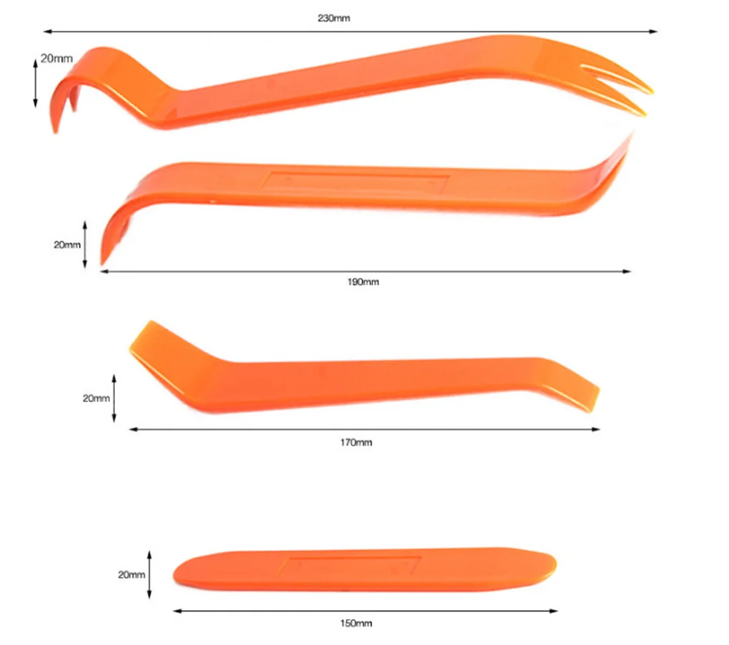 Универсальный инструмент для снятия аудио дверей 4 шт. автозапчасти - Фото №1