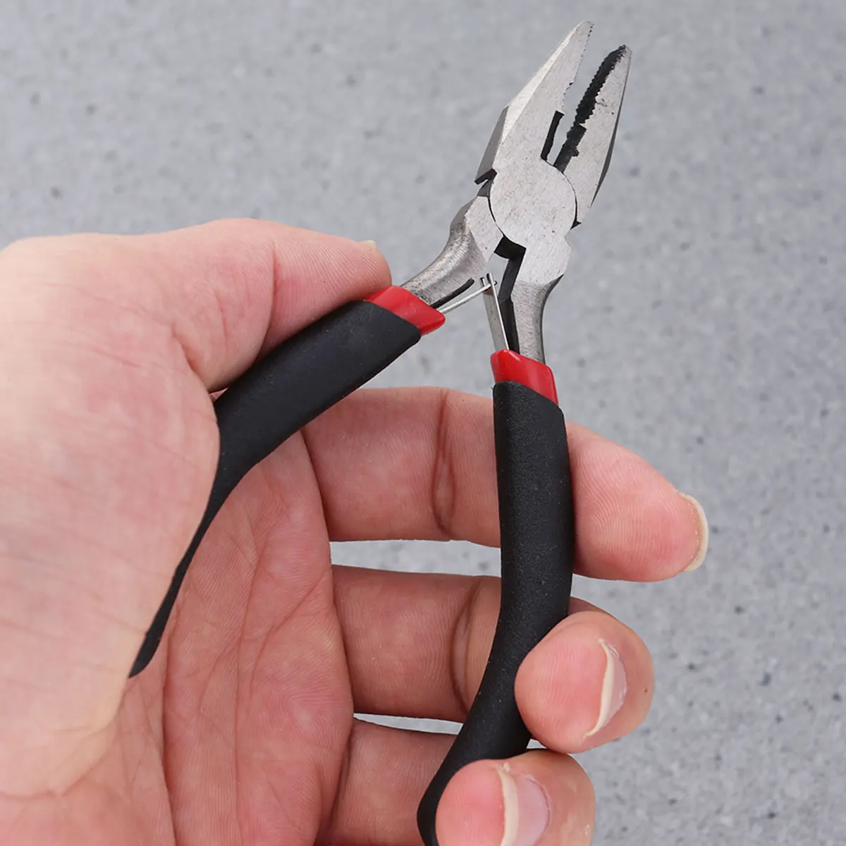 1 шт. мини плоскогубцы нескользящая ручка Концевая резка твердое соединение