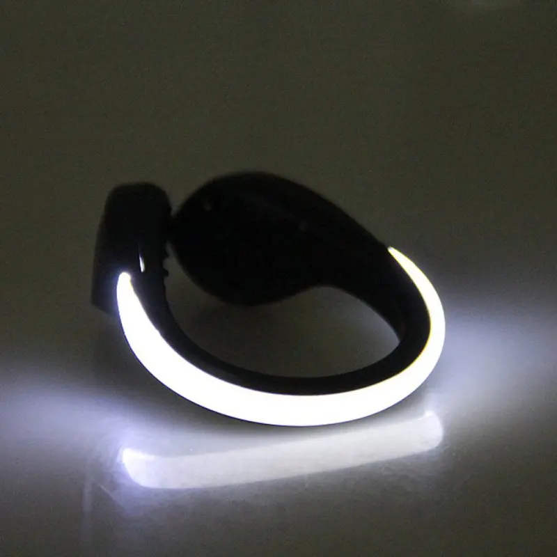 

LED Shoe Lighting Warning Light Safety Night Running Shoe Luminous Shoe Clip With Bicycle Rechargeable Battery Lamp