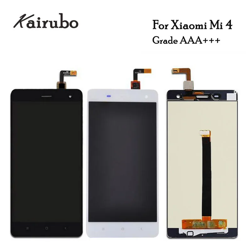 5 дюймовый ЖК дисплей и сенсорный экран в сборе для Xiaomi Mi4 Mi 4 запасные части 1920X1080