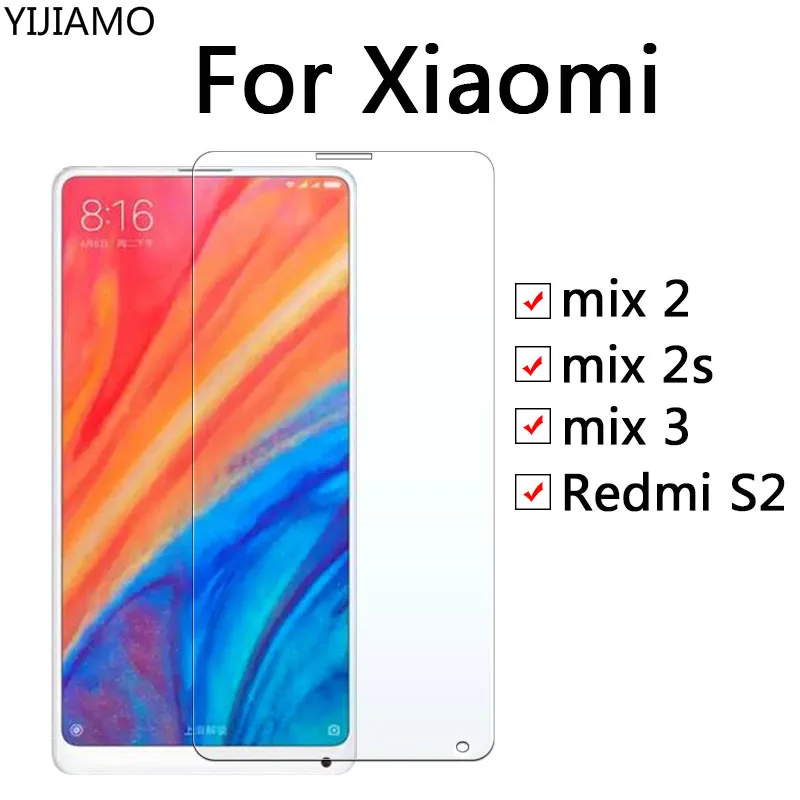 Закаленное стекло для Xiaomi Mix 2 2s 3 Redmi S2 | Мобильные телефоны и аксессуары