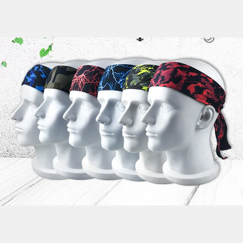 Повязка на голову Спорт повязка обувь для мужчин и женщин ленты волос пот полосы