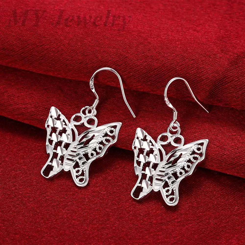 E683 Wholesale 2016 new brand 925 silver earrings fashion jewlery wedding party gift | Украшения и аксессуары