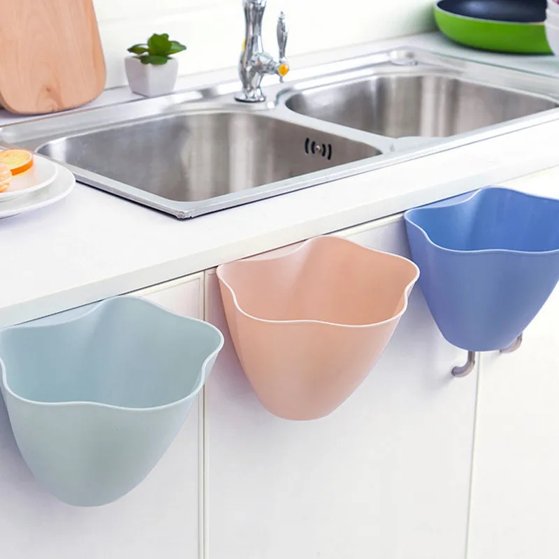 Креативная кухонная корзина для мусора подвесная мусорная многофункциональная