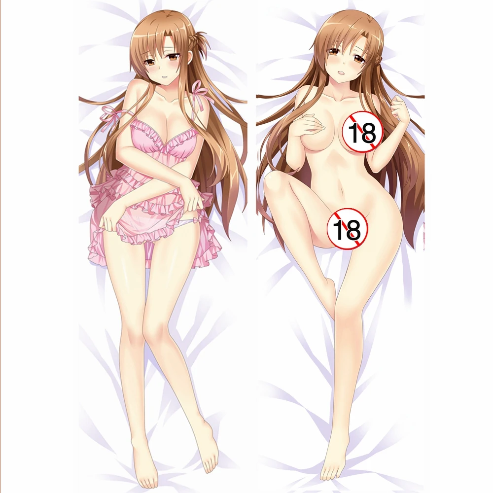 Аниме JK Sword Art онлайн Dakimakura тело Чехол для подушки Yuuki Асуна мультфильм девушка сексуальный сон Декоративная Подушка Декор кровати