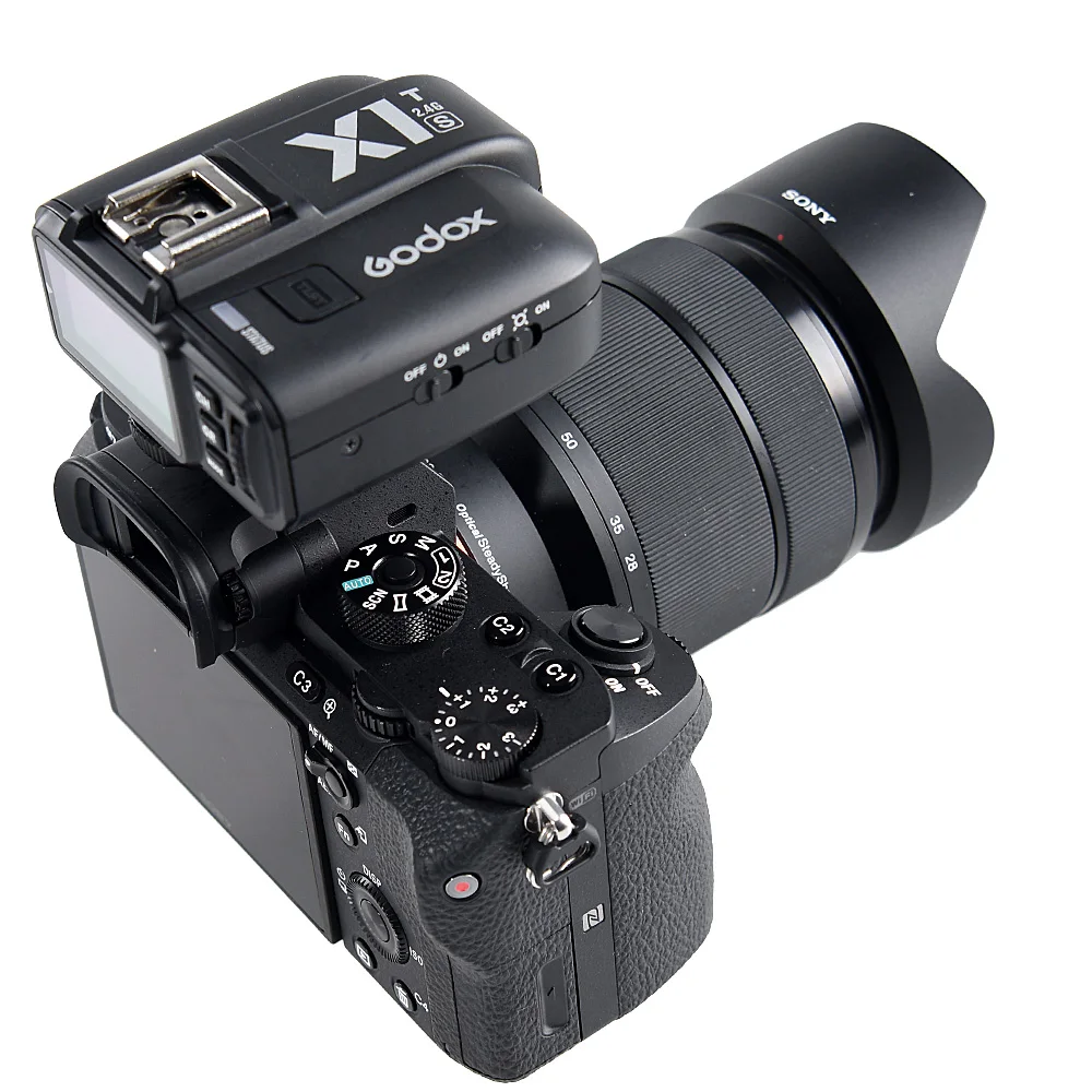 Godox X1T S TTL HSS 2 4G триггер вспышки + XTR 16S приемник для камеры Sony|flash trigger|godox flash triggergodox