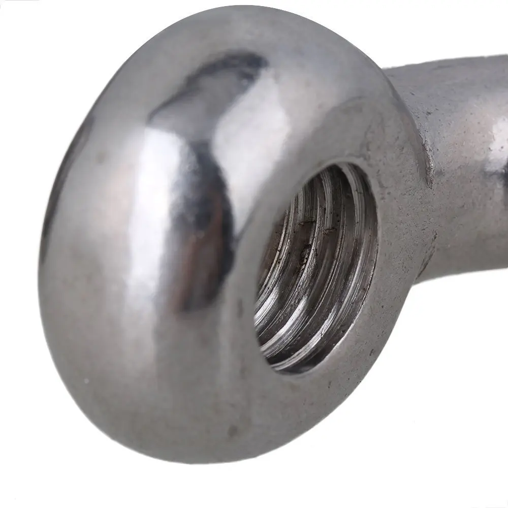 Серебро 304 нержавеющая сталь европейский стиль M14 Якорная Скоба лук такелаж с