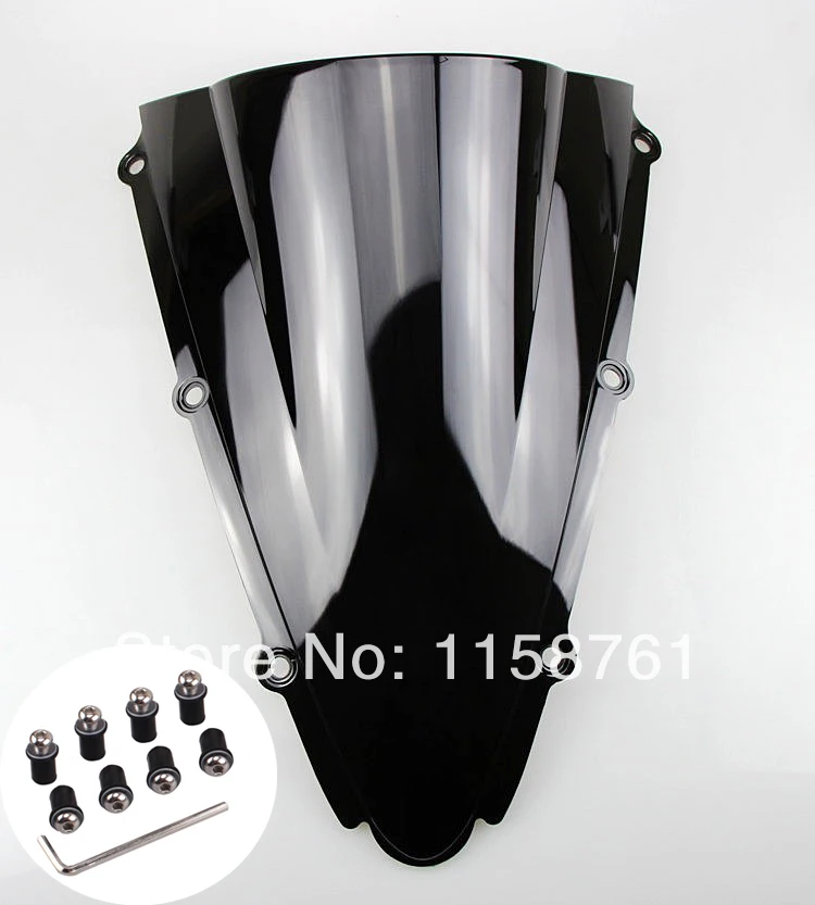Черный чехол на лобовое стекло мотоцикла для Yamaha YZF1000 R1 2000 2001|Накладки и