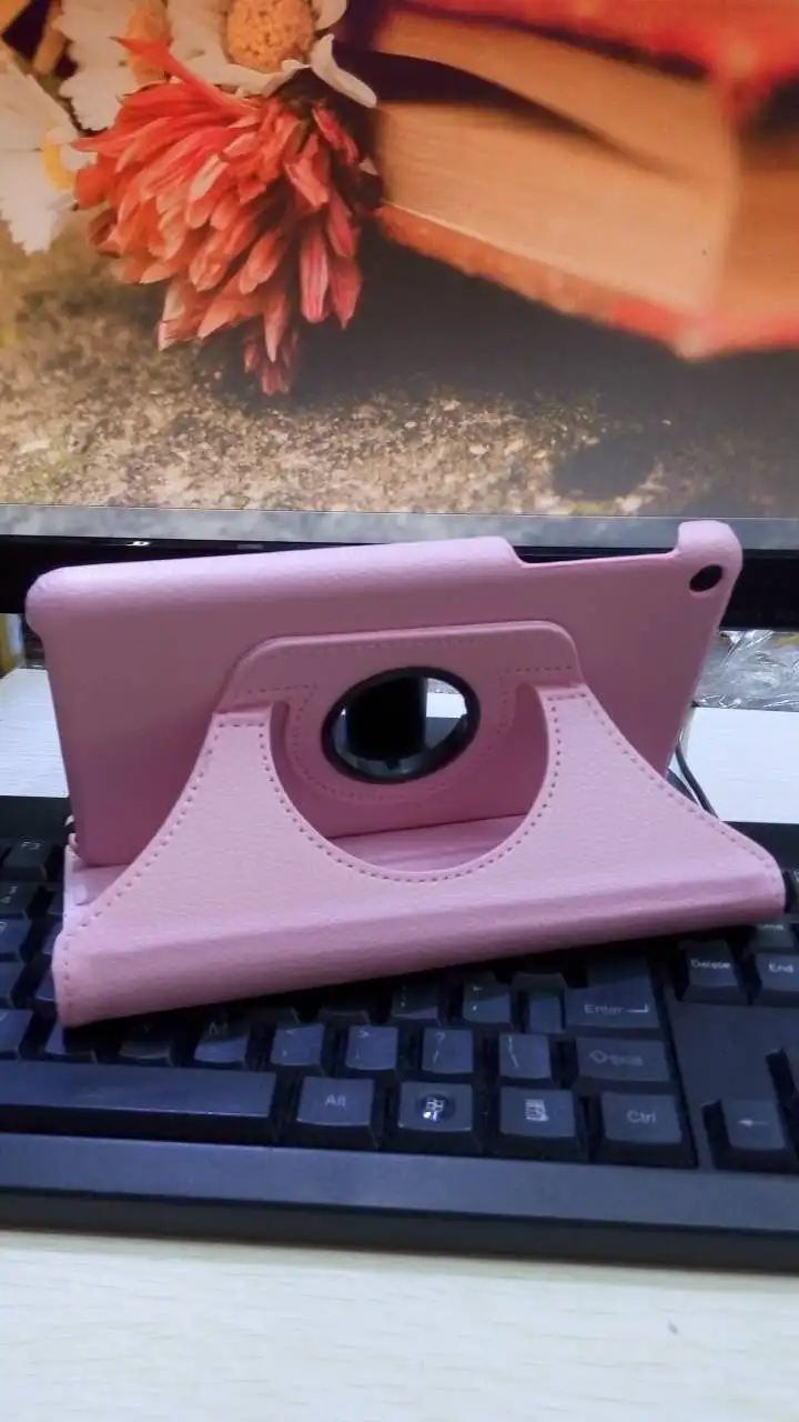 Откидной Чехол-подставка из ПУ кожи с поворотом на 360 градусов чехол для Huawei MediaPad