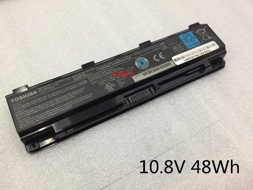 Новый оригинальный аккумулятор для ноутбука Toshiba Satellite T552 T572 T652 C50 C55 C70 C800 C840 S70 S70T