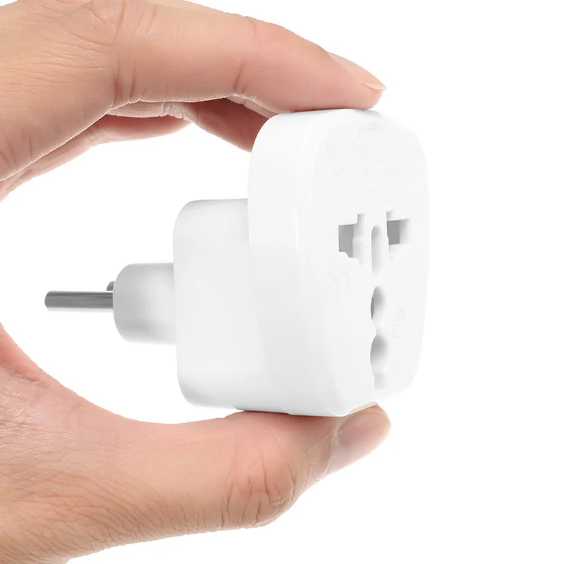 Дорожный адаптер LEORY 2 контакта внешний свет штепсельная вилка + 3 универсальный