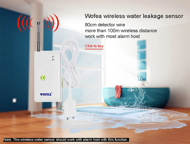 WOFEA Smart V10 wifi датчики воды автоматический сливной переключатель