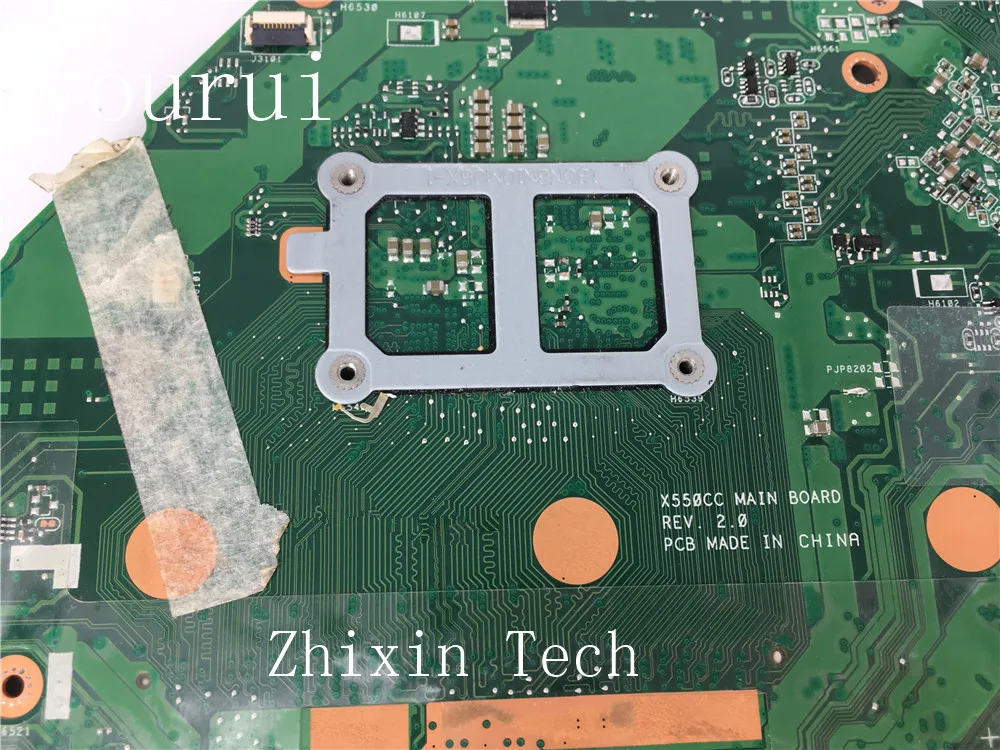 . Yourui X550CC материнская плата для асюсю X550CL A550C R510C Материнская ноутбука i7-3537u 4 Гб