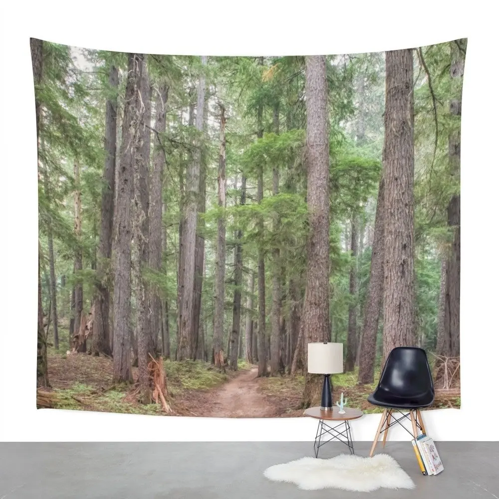 Лесная тропа Тихоокеанский Северо Западный регион американская стена гобелен