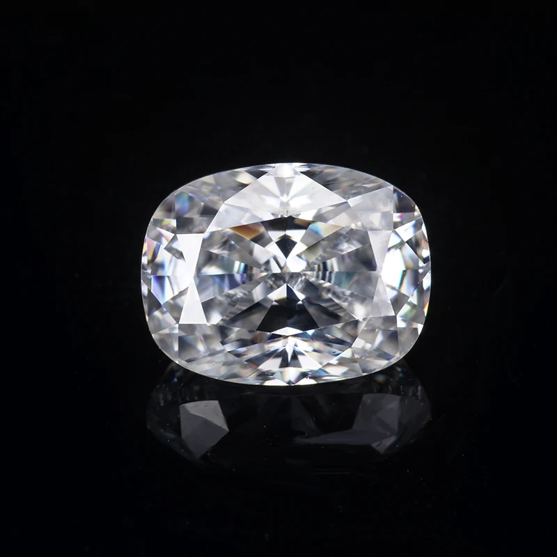 Подушка ice cut 6*8 мм EF color moissanite loose stone отличный порезной качественный тест