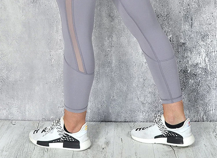 Sevencolorfit, штаны для йоги с карманами, высокая талия, женские сетчатые леггинсы с дырочками, для спортзала, бега, тренировки, леггинсы, спортивная одежда для фитнеса