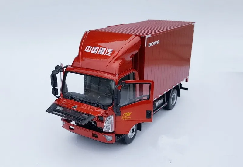 Изысканный коллекционный сплав модель подарок 1:24 весы SinoTruk HOWO доставка Ван