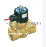 110v 34 electric brass gas solenoid valve lpg ng pneumatic valve normally close valve 2 way