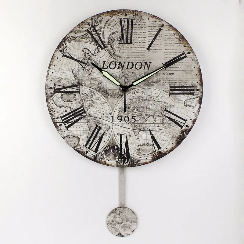 Бесшумные большие декоративные настенные часы современные дизайнерские