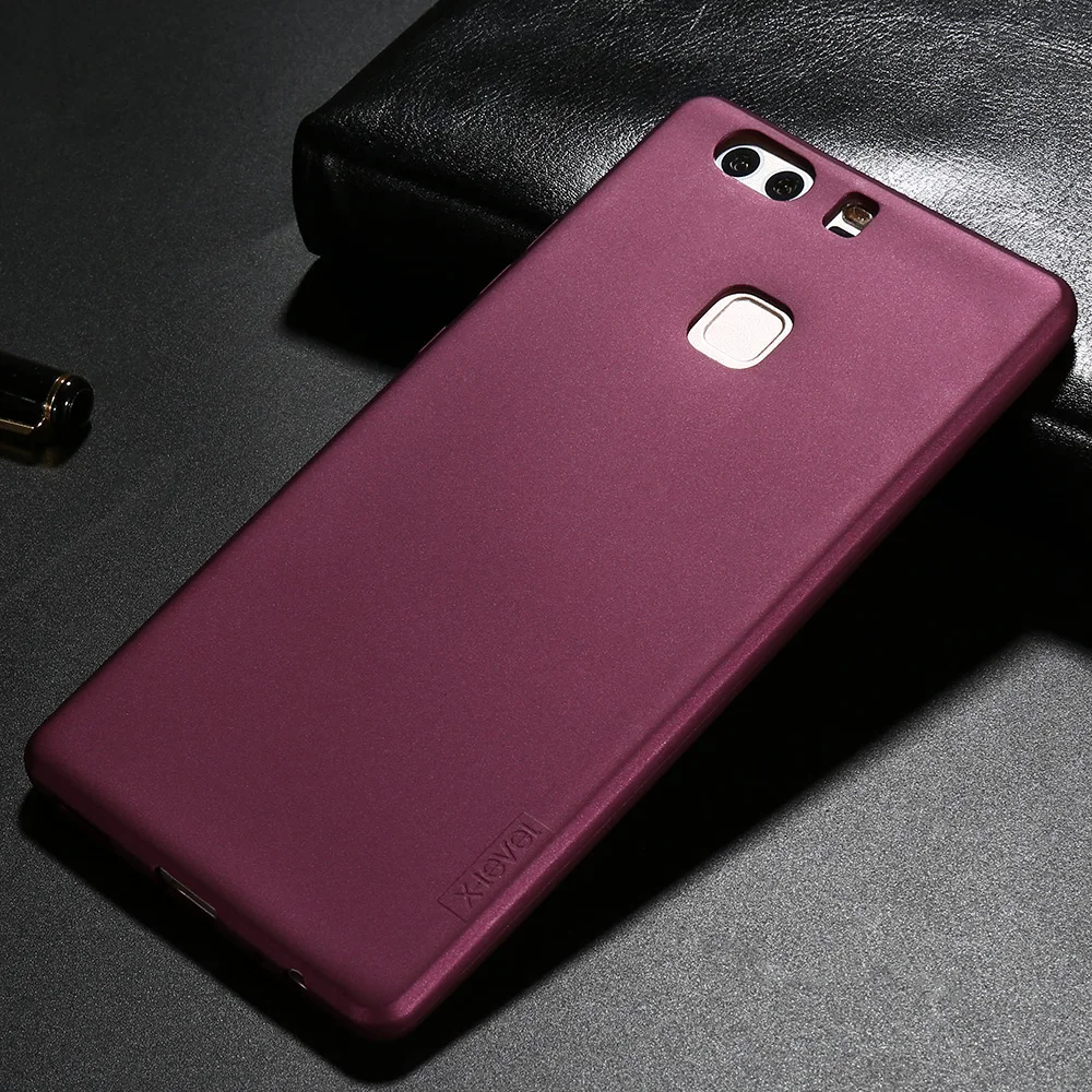 2017 X-Level Новый ТПУ чехол для телефона huawei P9 Plus ультра тонкий защитный задний Чехол |