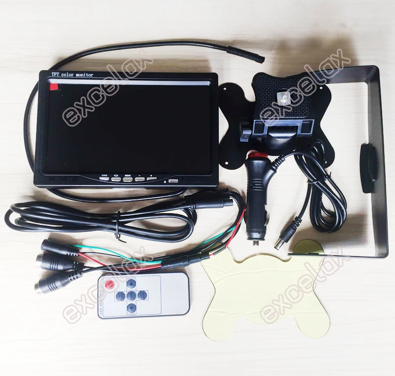 7 дюймовый 720P 1MP 960P 1.3MP HD AHD мобильный монитор &quotЖК дисплей 2CH A/V видео