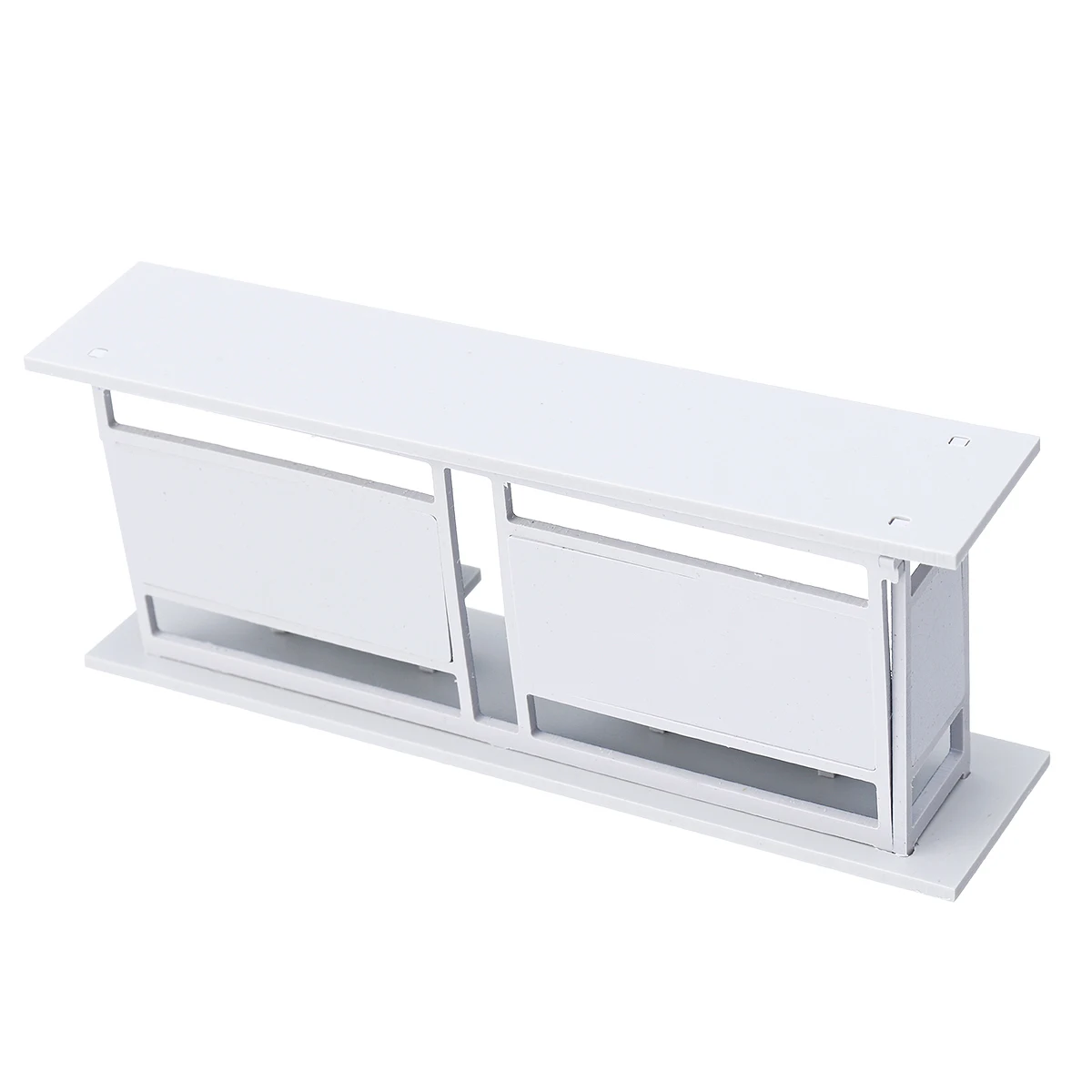 

1:87 Modern Plastic Assembled Bus Stop Building Model Plastic Bus Stop Station Model Building 8.6x2.2x3.4cm